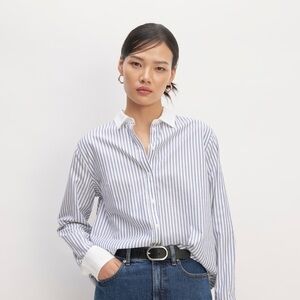 Discontinued Everlane silky cotton relaxed shirt